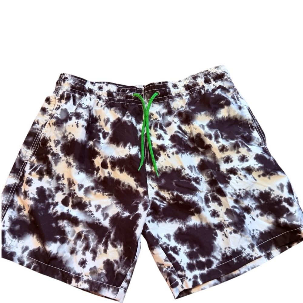 Trunks Men’s Black/ White Swimming Trunks